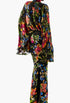 Eolia Technicolor Gown In Multicolor
